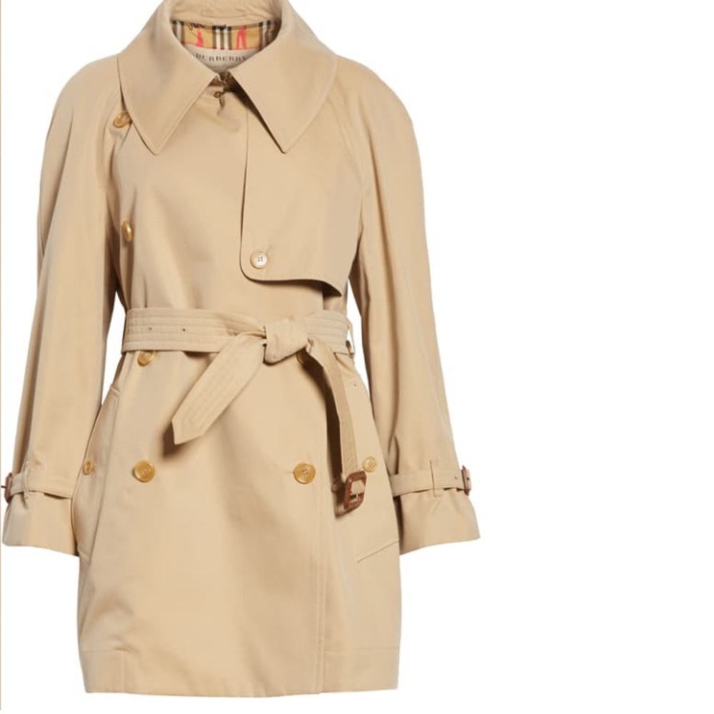 NWT Burberry Fortingall Garbadine Trench Coat